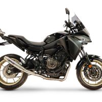 GPR exhaust compatible with Yamaha Tracer 700 2020-2021, Deeptone Inox, Racing full system exhaust 