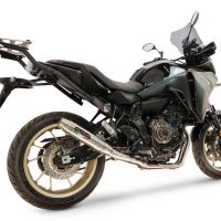 GPR exhaust compatible with Yamaha Tracer 7 2021-2024, Deeptone Inox, Racing full system exhaust  