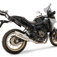 GPR exhaust compatible with Yamaha Tracer 700 2016-2019, Furore-X Inox, full system exhaust legal for UK and non-EU countries including removable db killer 