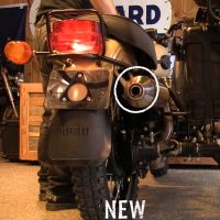 Exhaust compatible with Ural Gear Up 2017-2019, Ultracone, Homologated legal mid-full system exhaust including removable db killer