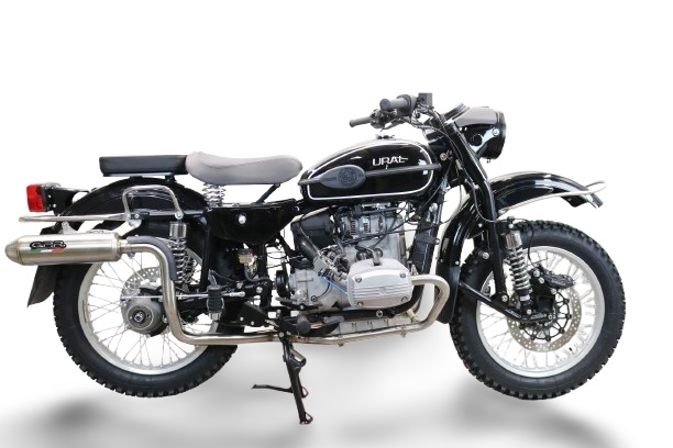 Exhaust compatible with Ural Gear Up 2020-2024, Ultracone, Racing full system exhaust, including removable db killer