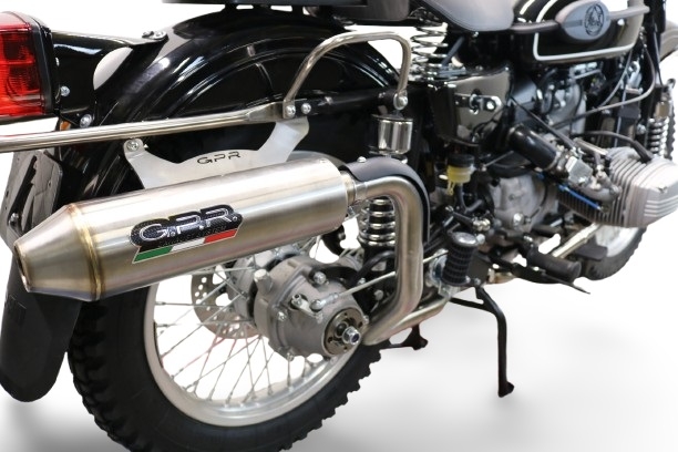 Exhaust compatible with Ural Gear Up 2020-2024, Ultracone, Racing full system exhaust, including removable db killer