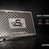 GPR TECH compatible with  Voge 650DSX 2021/2024 e5 GPR TECH Titanium radiator guard  
