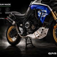GPR TECH compatible with  Voge 525DSX 2023/2024 e5 GPR TECH Titanium Skid plate 