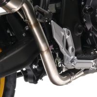 Esapament GPR compatibil cu Voge 525DSX 2023 Evacuare slip-on omologata, inclusiv db killer detașabil și cot de legătură,Dual Poppy