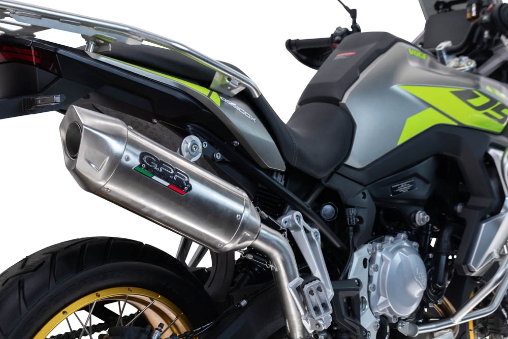 Esapament GPR compatibil cu Voge 900DSX 2024 Evacuare slip-on omologata, inclusiv db killer detașabil și cot de legătură,Furore-X Acciaio Inox