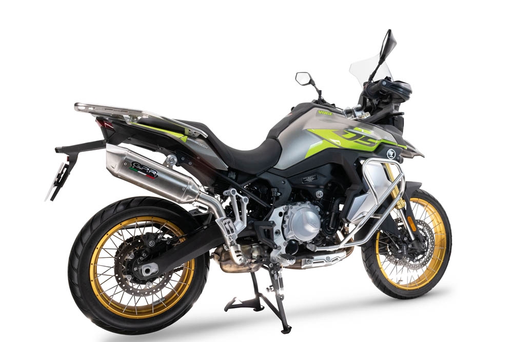 Esapament GPR compatibil cu Voge 900DSX 2024 Evacuare slip-on omologata, inclusiv db killer detașabil și cot de legătură,Furore-X Acciaio Inox