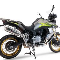 Esapament GPR compatibil cu Voge 900DSX 2024 Evacuare slip-on omologata, inclusiv db killer detașabil și cot de legătură,Furore-X Acciaio Inox