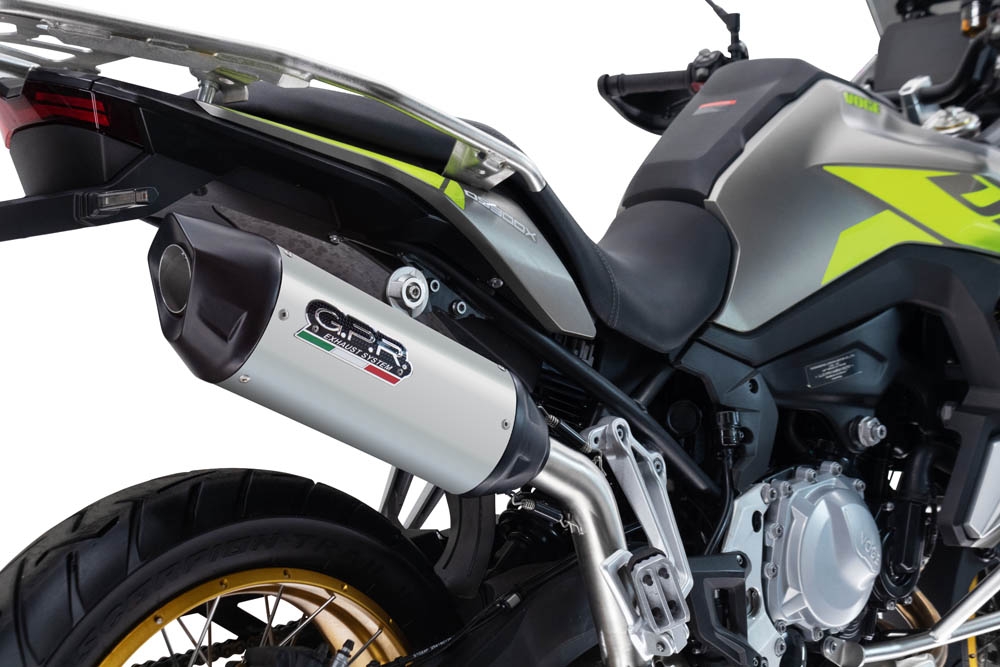 Esapament GPR compatibil cu Voge 900DSX 2024 Evacuare slip-on omologata, inclusiv db killer detașabil și cot de legătură,Furore-X Titanio