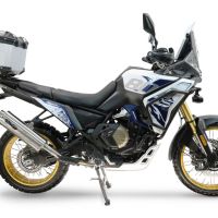 Top case GPR TECH  Voge DS 800 Rally 2025/2026 Zilver Topcase din aluminiu, culoare argintie, cu placă specifică inclusă Capacitate 35 litri.