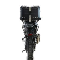 Top case GPR TECH  Voge DS 800 Rally 2025/2026 Zwart Topcase din aluminiu, culoare neagră, cu placă specifică inclusă Capacitate 35 litri.