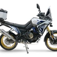 Top case GPR TECH  Voge DS 800 Rally 2025/2026 Zilver Topcase din aluminiu, culoare argintie, cu placă specifică inclusă Capacitate 45 litri.