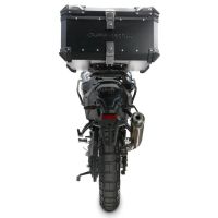 Top case GPR TECH  Voge DS 800 Rally 2025/2026 Zwart Topcase din aluminiu, culoare neagră, cu placă specifică inclusă Capacitate 55 litri.