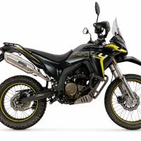 Esapament GPR compatibil cu Voge 300Rally 2025 Evacuare slip-on omologata, inclusiv db killer detașabil, cot de legătură și catalizator,Furore-X Inox
