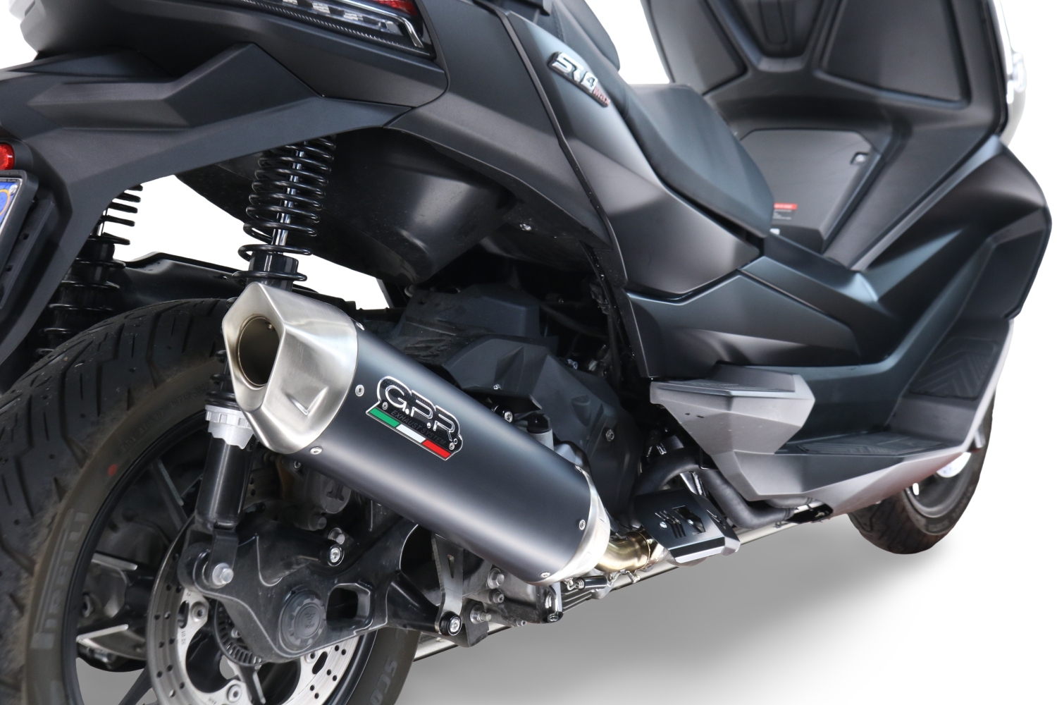   Voge SR4 Max 2022 Evacuare slip-on legală pentru piețele din Marea Britanie și din afara UE, inclusiv coturi de legătură și db killer detașabil,Furore-X Scooter