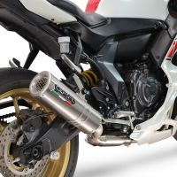 Esapament GPR compatibil cu Yamaha YZF R7 2021 Sistem complet de evacuare legal omologat, inclusiv db killer și catalizator detașabil,M3 Inox 