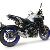 GPR exhaust compatible with  Yamaha FZ-09 2014-2016, GP-Revo Titanium, Full system including silencer approved for noise,db killer and catalyst, EPA-compliant compliant for inspection 