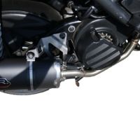Exhaust compatible with Yamaha BW'S 125 2010-2013, Furore Nero, Racing full system exhaust, including removable db killer