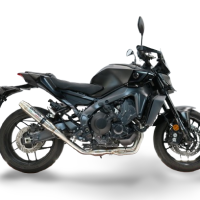 Esapament GPR compatibil cu Yamaha Mt-09 2021  Sistem complet de evacuare Racing,Deeptone Inox
