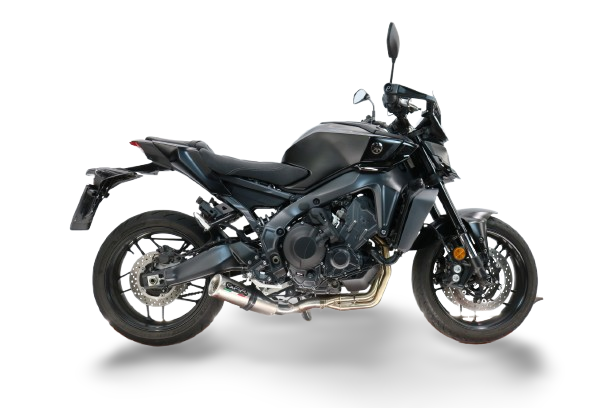 GPR exhaust compatible with Yamaha Mt-09 2021-2024, M3 Inox , Racing full system exhaust, including removable db killer 