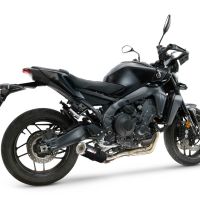 Esapament GPR compatibil cu Yamaha Mt-09 2025 Sistem complet de evacuare de curse, inclusiv db killer/parascântei detașabil,M3 Black Titanium