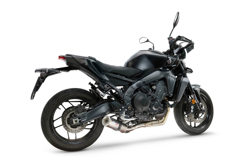 GPR exhaust compatible with Yamaha Mt-09 2021-2024, M3 Inox , Racing full system exhaust, including removable db killer 