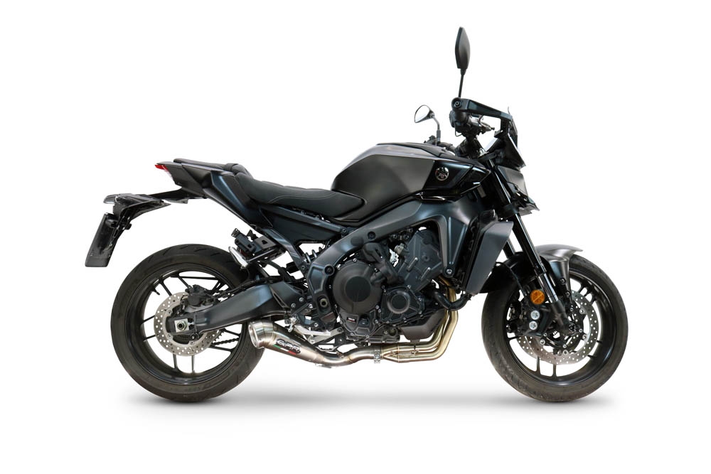 GPR exhaust compatible with Yamaha Mt-09 2025-2026, Powercone Evo, Racing full system exhaust, including removable db killer 
