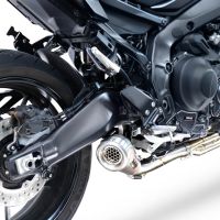 GPR exhaust compatible with Yamaha Mt-09 2025-2026, Powercone Evo, Racing full system exhaust, including removable db killer 