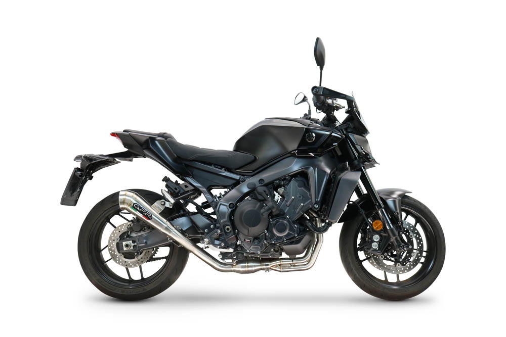 GPR exhaust compatible with Yamaha Mt-09 2025-2026, Powercone Evo, Racing full system exhaust, including removable db killer 
