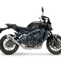 GPR exhaust compatible with Yamaha Mt-09 2025-2026, Powercone Evo, Racing full system exhaust, including removable db killer 