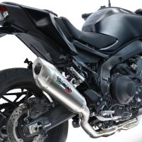 Esapament GPR compatibil cu Yamaha Mt-09 2025 Amortizor omologat pentru zgomot, inclusiv linie completă, db killer și catalizator conform pentru inspecție,GP-Revo Titanium