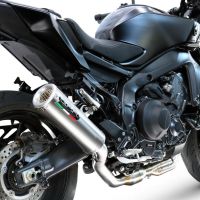 Esapament GPR compatibil cu Yamaha Mt-09 2025 Sistem complet de evacuare Racing, inclusiv db killer detașabil,M3 Inox 