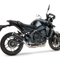 Esapament GPR compatibil cu Yamaha Mt-09 2025 Sistem complet de evacuare legal omologat, inclusiv db killer și catalizator detașabil,M3 Black Titanium