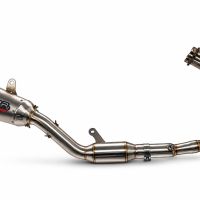 Esapament GPR compatibil cu Yamaha YZF R7 2021 Sistem complet de evacuare Racing, inclusiv db killer detașabil,GP-Revo Titanium