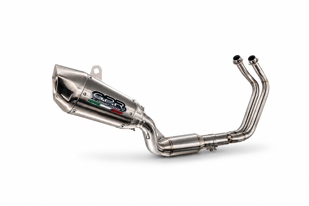 Esapament GPR compatibil cu Yamaha YZF R7 2021 Sistem complet de evacuare Racing, inclusiv db killer detașabil,GP-Revo Titanium