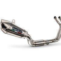 Esapament GPR compatibil cu Yamaha YZF R7 2021 Sistem complet de evacuare legal pentru țările din Marea Britanie și din afara UE, inclusiv db killer detașabil,GP-Revo Titanium