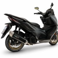 Esapament GPR compatibil cu Zontes M 125 2022 Sistem complet de evacuare legal omologat, inclusiv db killer detașabil,Furore-X Scooter