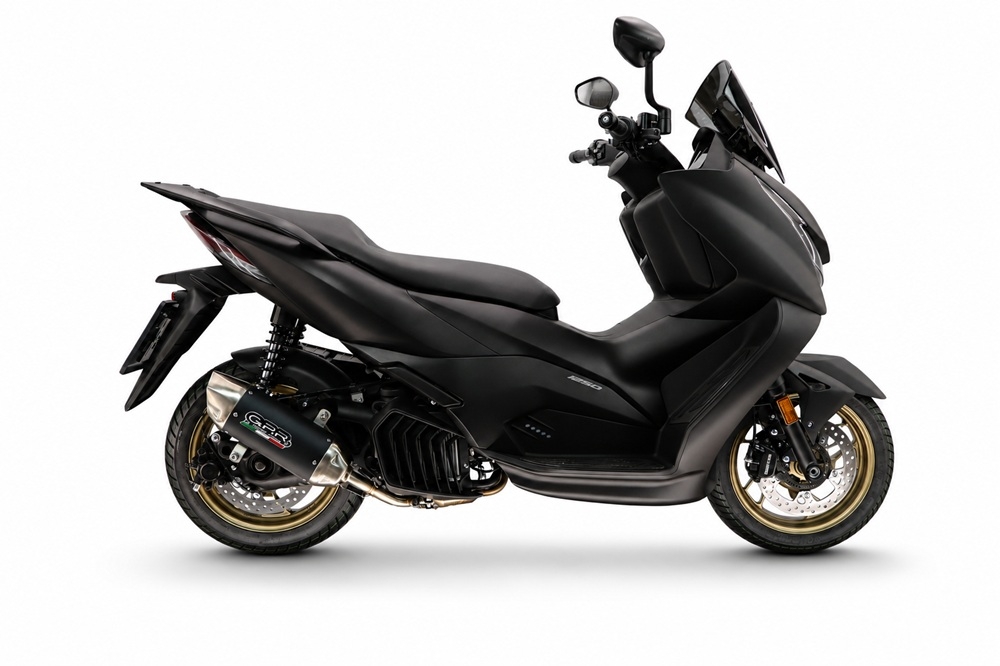 Esapament GPR compatibil cu Zontes M 125 2022 Evacuări slip-on de curse, inclusiv cot de legătură și db killer detașabil,Furore-X Scooter