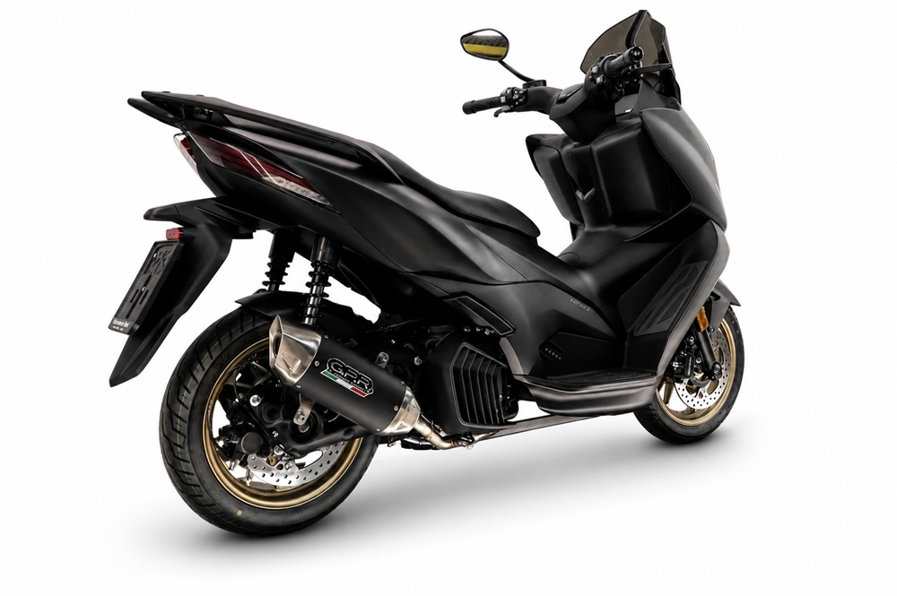 Esapament GPR compatibil cu Zontes M 125 2022 Evacuări slip-on de curse, inclusiv cot de legătură și db killer detașabil,Furore-X Scooter