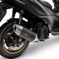 Esapament GPR compatibil cu Zontes M 125 2022 Evacuări slip-on de curse, inclusiv cot de legătură și db killer detașabil,Furore-X Scooter