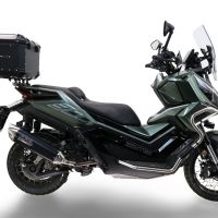 Top case GPR TECH  Zontes 368 G 2025/2026 Zwart Topcase din aluminiu, culoare argintie, inclusiv portbagaj și placă specifică Capacitate 35 litri.