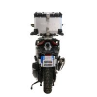 Top case GPR TECH  Zontes 368 G 2025/2026 Zilver Topcase din aluminiu, culoare argintie, inclusiv portbagaj și placă specifică Capacitate 35 litri.