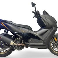   Zontes 365D 2024 Evacuare slip-on legală pentru piețele din Marea Britanie și din afara UE, inclusiv coturi de legătură și db killer detașabil,Furore-X Scooter