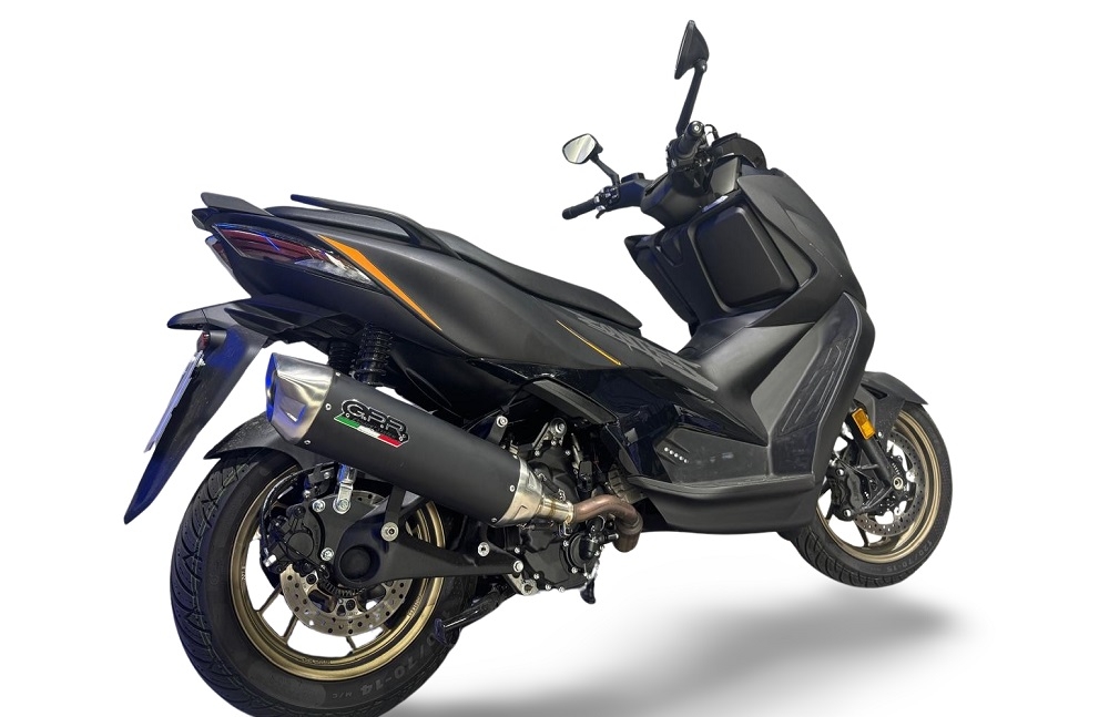   Zontes 365D 2024 Evacuare slip-on legală pentru piețele din Marea Britanie și din afara UE, inclusiv coturi de legătură și db killer detașabil,Furore-X Scooter