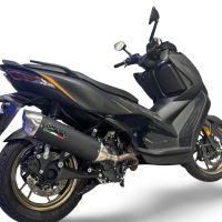   Zontes 365D 2024 Evacuare slip-on legală pentru piețele din Marea Britanie și din afara UE, inclusiv coturi de legătură și db killer detașabil,Furore-X Scooter