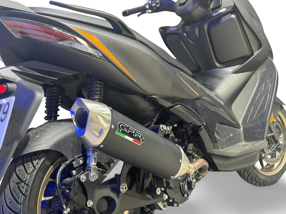   Zontes 365D 2024 Evacuare slip-on legală pentru piețele din Marea Britanie și din afara UE, inclusiv coturi de legătură și db killer detașabil,Furore-X Scooter