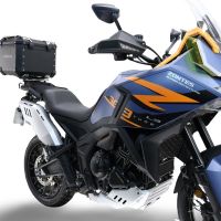 TECH ile uyumlu  Zontes 703 F 2025/2026 Zwart Topcase din aluminiu, culoare neagră, cu placă specifică inclusă Capacitate 35 litri.