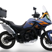 TECH ile uyumlu  Zontes 703 F 2025/2026 Zwart Topcase din aluminiu, culoare neagră, cu placă specifică inclusă Capacitate 45 litri.