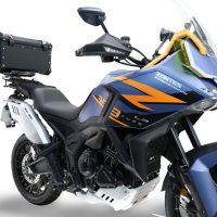 TECH ile uyumlu  Zontes 703 F 2025/2026 Zwart Topcase din aluminiu, culoare neagră, cu placă specifică inclusă Capacitate 45 litri.