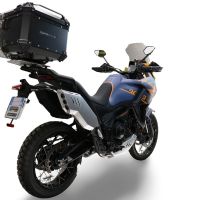 TECH ile uyumlu  Zontes 703 F 2025/2026 Zwart Topcase din aluminiu, culoare neagră, cu placă specifică inclusă Capacitate 45 litri.
